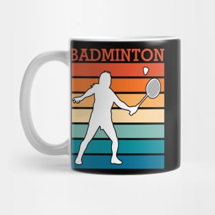 Badminton Player Mug